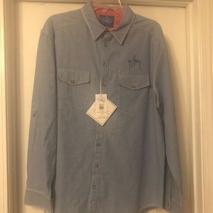 Men’s Guy Harvey Classic Chambray shirt
